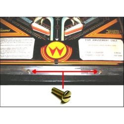 Brass Lockdown Bar Adjuster Screw